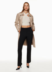 Sculpt Knit Criss Cross Cropped Tank